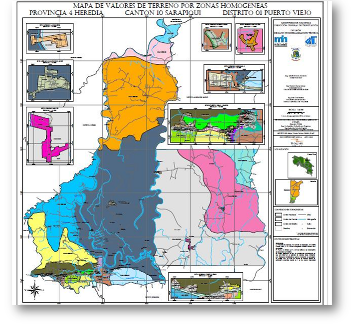 Mapa de Valores Distrito 01 Puerto Viejo