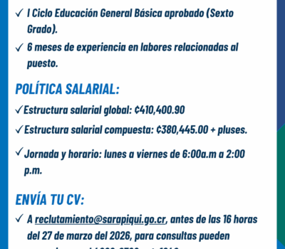 CONCURSO EXTERNO N° 03-2026