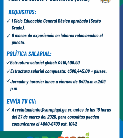 CONCURSO EXTERNO N° 03-2026