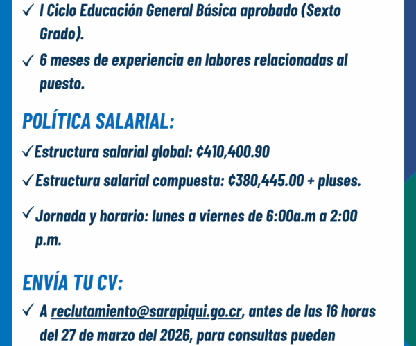 CONCURSO EXTERNO N° 04-2026