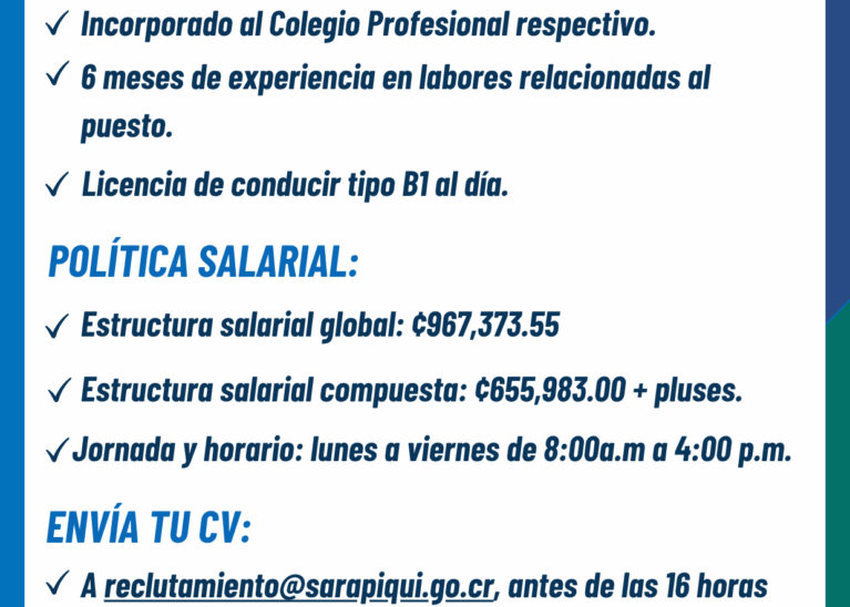 CONCURSO EXTERNO N° 06-2026