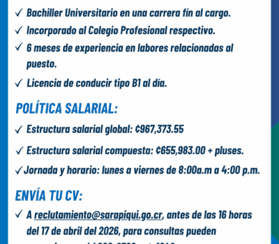 CONCURSO EXTERNO N° 07-2026