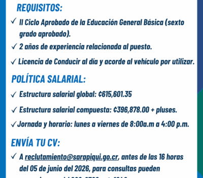 CONCURSO EXTERNO N° 08-2026