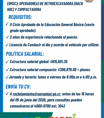 CONCURSO EXTERNO N° 08-2026