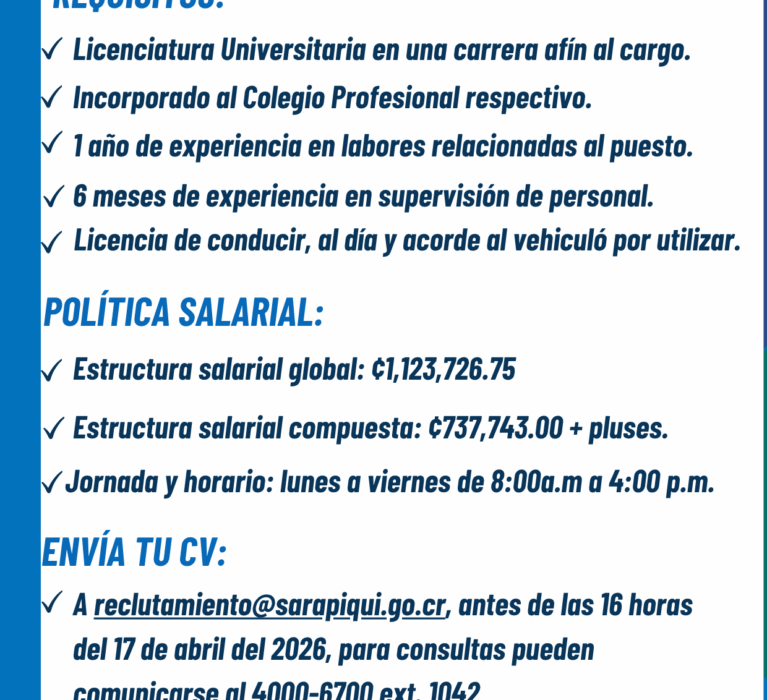 CONCURSO EXTERNO N° 10-2026