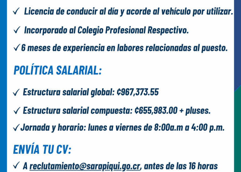 CONCURSO EXTERNO N° 13-2026